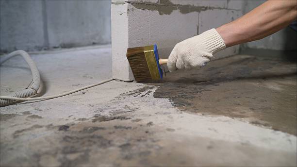 SJ Waterproofing Pros Interior Drainage System coverage map for Fletcher, NC and surrounding area